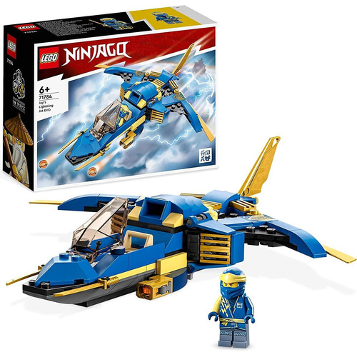 Kit Lego Ninjago 71784 Jet Del Rayo Evo De Jay (146 Piezas) 146