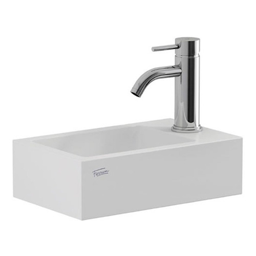 Ferrum Armónica L15KF-B lavatorio para baño blanco brillante