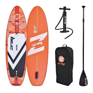 Tabla Paddle Surf Inflable Stand Up + Remo + Infl / Completa Color Naranja