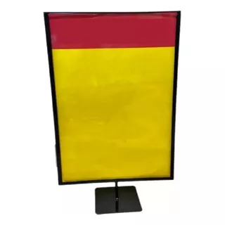 Pedestal Porta Cartaz Oferta Mesa Fixo