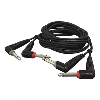 Cable Plug Doble 2 Metros Mallado Teclado Skp Ippm90-2 101db