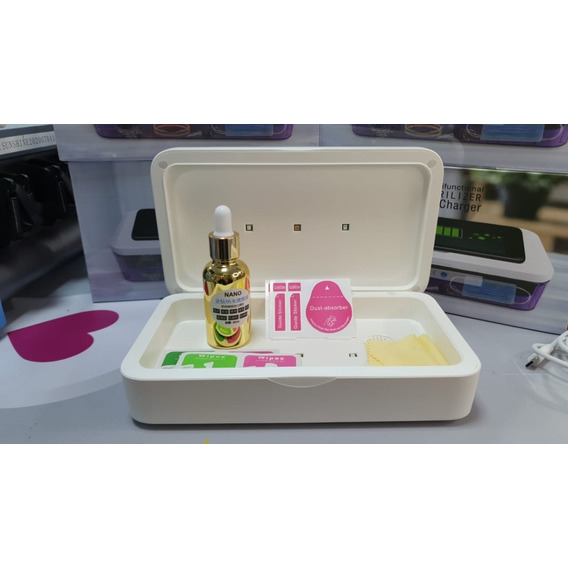 Kit Blindaje Celulares Nano Liquido Maquina Luz Uv Pantallas