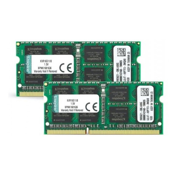 Kit Memorias Ram Ddr3l 8gb 2x4gb 1600mhz Compatible Con Mac