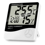 Htc1 Termohigrómetro Digital Con Alarma Reloj Calendario 