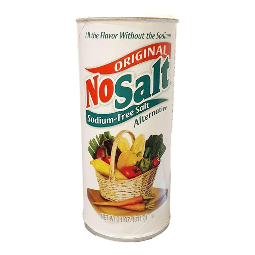  No Salt Sal Sustituto De Sal Original Libre De Sodio 311g