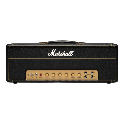 Amplificador Marshall Vintage Reissues 1987X Valvular para guitarra de 50W color negro/dorado 230V