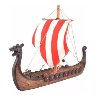 Quemador De Incienso  Barco Vikingo Con Velas