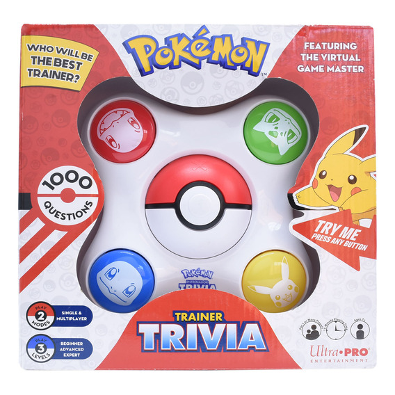 Juego Trivia Pokémon Entrenador Electrónico