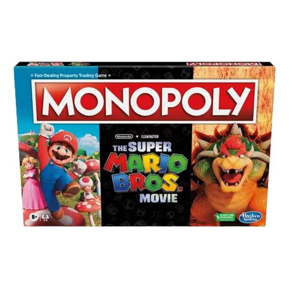 Juego En Caja Monopoly Super Mario Bros La Pelicula Hasbro 