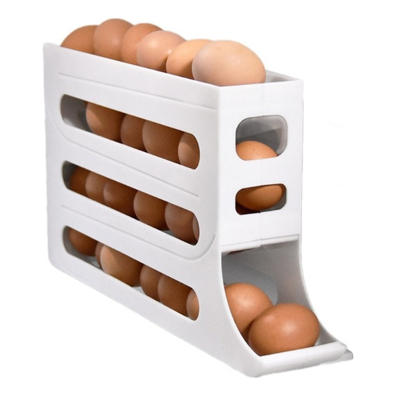 Dispensador Y Organizador De Huevos Automático
