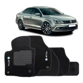 Tapete Carpete Preto Vw Jetta 2011 2012 2013 2014 2015 2016