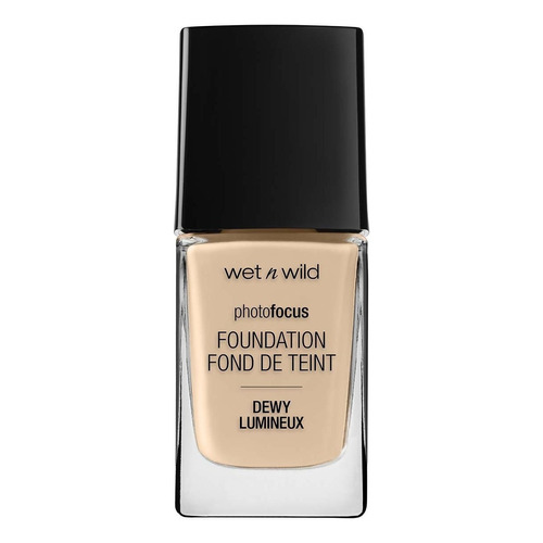 Base de maquillaje líquida Wet n Wild Photo Focus Photo Focus Dewy Foundation Dewy tono nude ivory 1111520 - 28mL