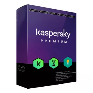 Antivirus Kaspersky Total Premium - 5 Dispositivos  