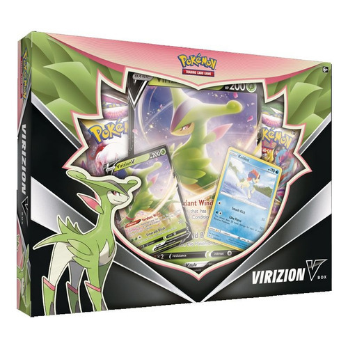 Pokemon Tcg Virizion V Box Español
