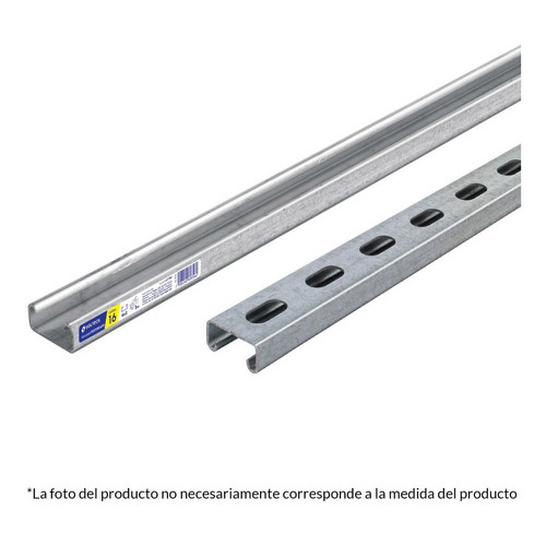 Perfil Perforado De 3 M, 4 X 4 Cm Calibre 18, Volteck 47758