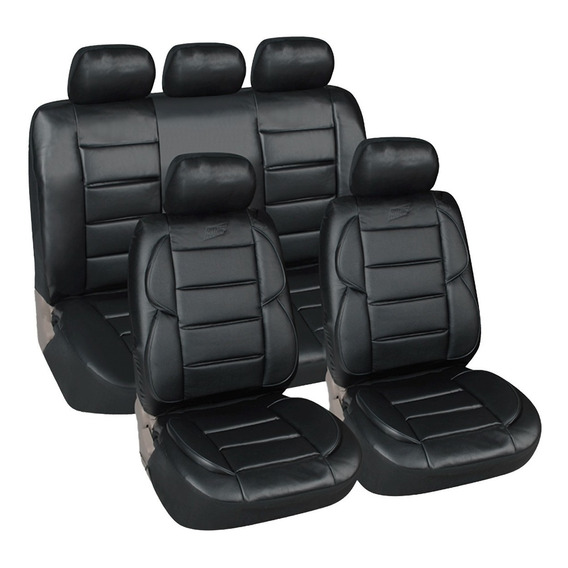 Funda Cubre Asiento Auto Cuerina Super Acolchada Riñonera