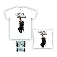 Kit Camiseta, Almofada E Caneca Lucas Lucco