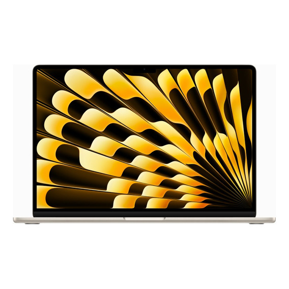 MacBook Air A2941 starlight Apple M2 8GB de RAM 256GB SSD, Apple M2 10-Core GPU 2880x1864px macOS Ventura