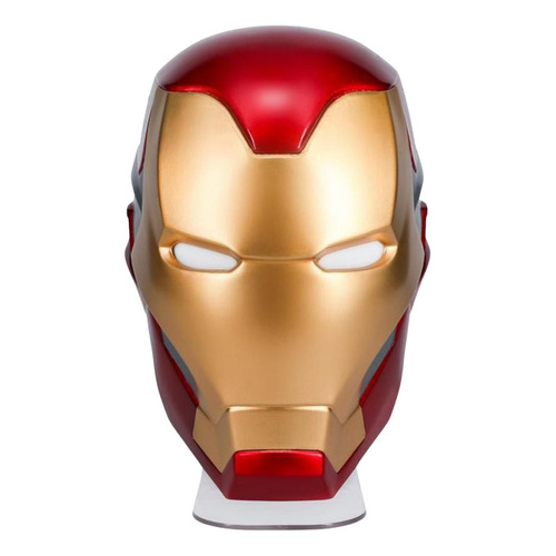 Lampara Decorativa De Escritorio Mascara De Iron Man Marvel Color de la estructura Rojo
