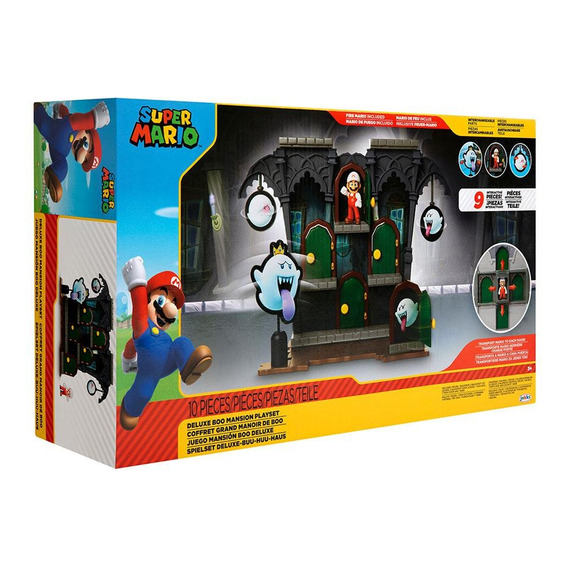  Playset Nintendo Mansión De Boo