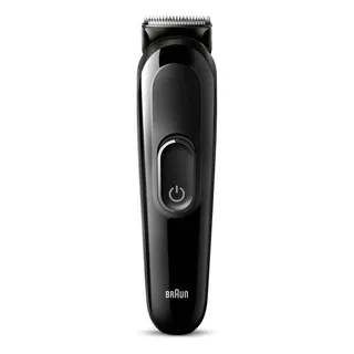 Recortadora Eléctrica 6en1 Braun Mgk3410 Barba Y Pelo Color Negro