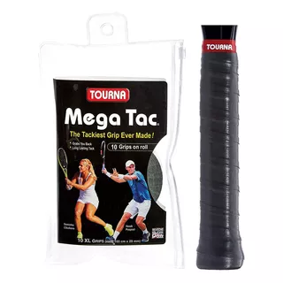 Tourna Mega Tac Xl Overgrip Pacote Com 10 Unidades