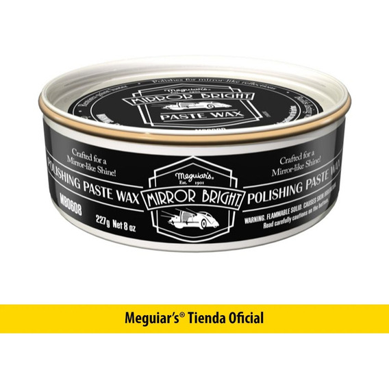 Cera Limpiadora Meguiar´s Mirror Bright Polishing Paste Wax