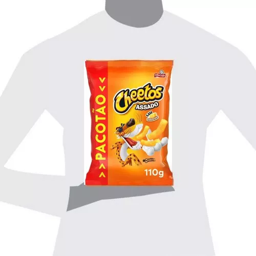 SALGADINHO SABOR QUEIJO PARMESÃO LUA CHEETOS 110G - BOM DIA SÃO