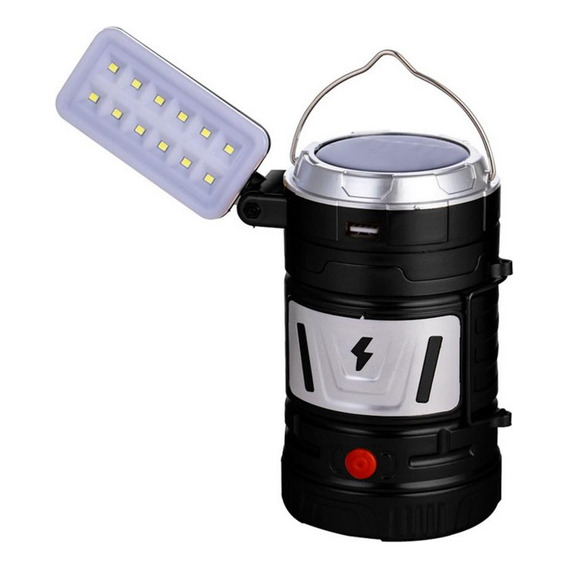 Farol Recargable Led Arye Carga 220v Y Solar 3 Funciones