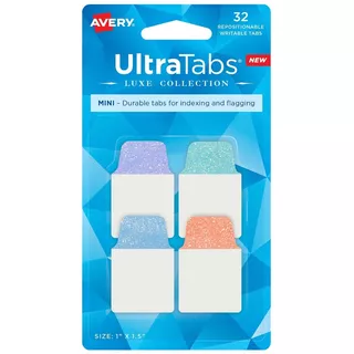 Ultra Tabs Luxe Mini Reposicionables Avery X32 Unidades
