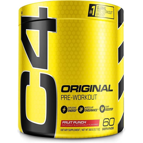 C4 Original 60 Ser Cellucor Pre- - Unidad a $152150