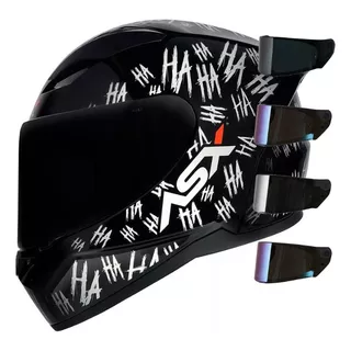 Capacete Moto Asx City Diversas Cores + Viseira Extra