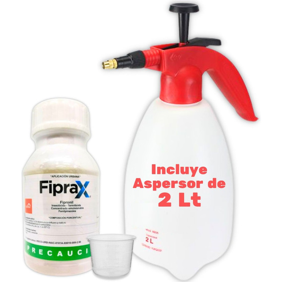 Fiprax Elimina Plagas Con Fumigadora 2 Litros Y Vaso Medidor