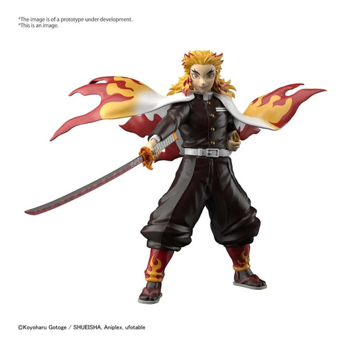 Bandai Model Kit Kyojuro Rengoku Kimetsu No Yaiba