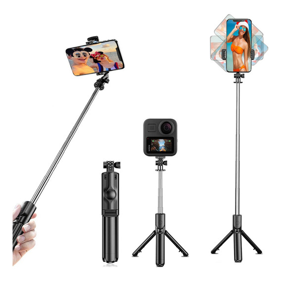 Palo Selfie Trípode Selfie Stick Bluetooth Control Remoto