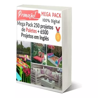 Pack 250 Projetos Moveis Paletes + 6500 Projetos + Brindes