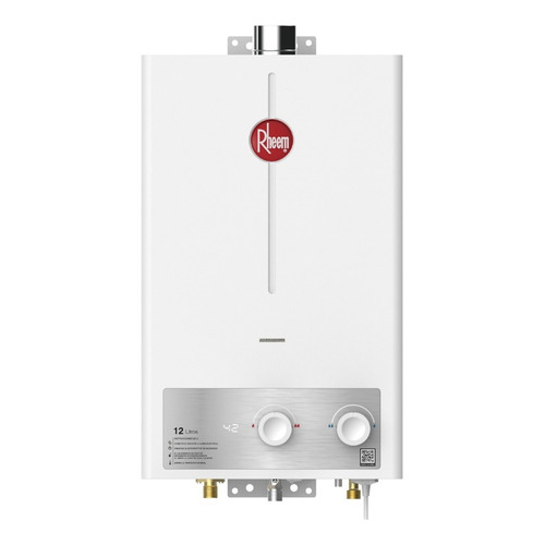 Calentador De Agua 12lt Gas Propano Tiro Forzado Rheem Color Blanco Tipo de gas GLP 120V