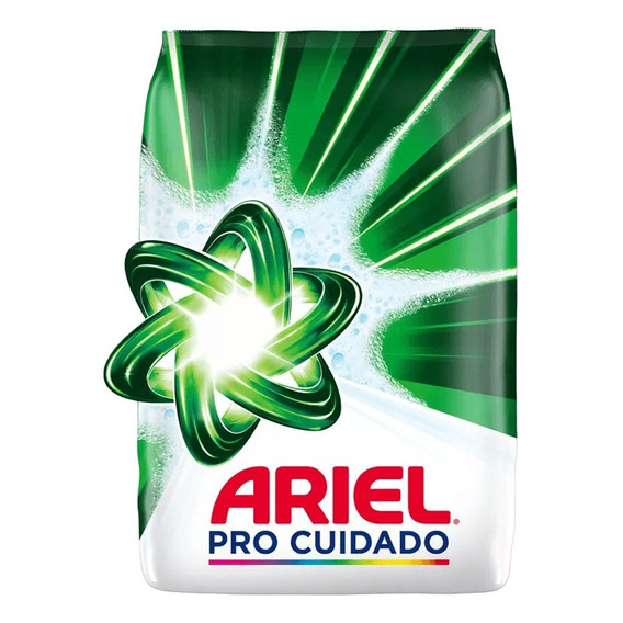 Detergente En Polvo Ariel Regular Pro Cuidado 4kg