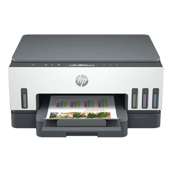 Impresora a color multifunción HP Smart Tank 720 con wifi blanca 100V/240V