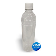 Botellas Plasticas Pet 500 Cc Tapa Rosca X 160 Un