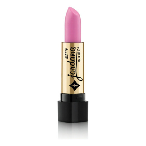 Jordana Labial Matte Lipstick Acabado Mate Color 55 Pink Show Stopper