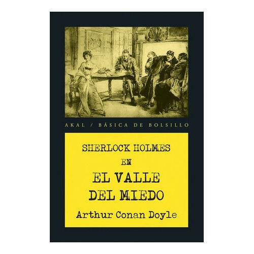 Valle Del Miedo - Conan Doyle, Arthur, De An Doyle, Arthur. Editorial Akal En Español