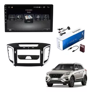 Kit Central Multimidia Gold Hyundai Creta  2016 A 2021