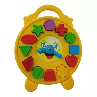 Brinquedos Educativo Infantil Pista Carros+relógio+ursinho Cor Colorido