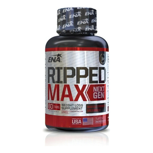 Suplemento en tabletas ENA Sport Ripped Max carnitina Ripped Max