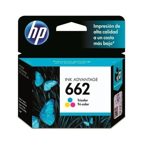 Cartucho Hp 662 Negro O Color Original 2515 3515 2545 4645