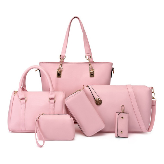 Mujer Moda Set 6 Bolsas Cartera Crossbody Sintetico Hombro