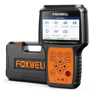 Escáner Automotriz Foxwell Nt650 Elite Cuerpo De Aceleración