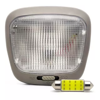 Lanterna Cortesia Luz De Teto Gol G2 Bola G3 G4 Kombi Saveiro C/ Temporizador + Lampada Led