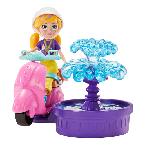 POLLY POCKET, Set de Juego Aventuras en París, Aventura Parisina, 4+ Años